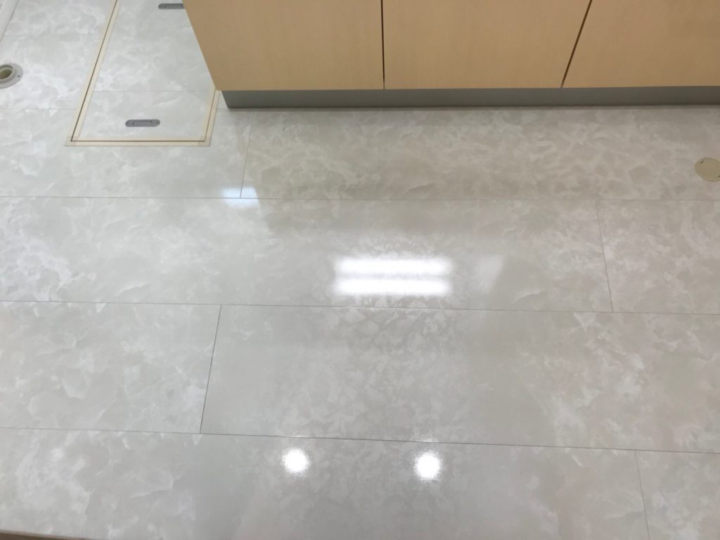 石目調のクッションフロア フロアコーティング 森のしずく公式ブログ